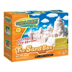 샌드얼라이브 촉촉이 모래놀이, 옐로우, 450g, 1개