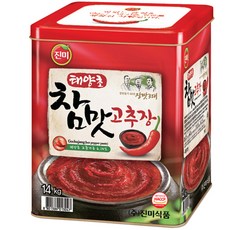 진미 태양초 참맛 고추장, 1개, 14kg