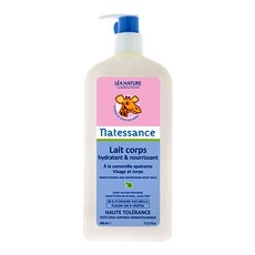 Natessance 保濕身體乳霜, 400ml, 1瓶