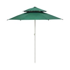 조아캠프 2층고정식파라솔 킹특대형, 그린(CE020)