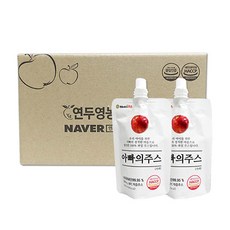 아빠의주스 청년농부 착한 사과즙 가정용, 2L, 1박스