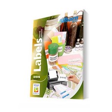 Olbarun 白色標籤 雷射噴墨兩用 AL212, 12格, 100個