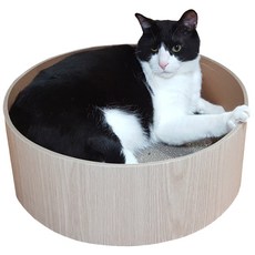 HEALING TIME BTOB 띵가띵가 平板貓抓板, 1個, 米色