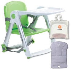 아프라모 부스터콤보 + 쿠션매트 + 가방, 그린