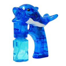 에프비존 FB샤이니 돌고래 투명 자동버블건 어린이 유아버블건, 블루, 1개
