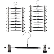 Home&House 防滑塗層裙褲架, 深灰色, 20個