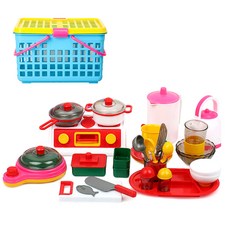 Hanlip Toys 早安廚房遊戲組 小, 混合顏色, 1個