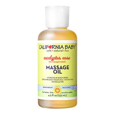 캘리포니아베이비 마사지 오일 유칼립투스, 133ml, 1개