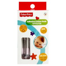 피셔프라이스 베이비점착면봉 개별포장, 50개입, 1개