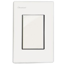 素面白色單聯開關, 1個