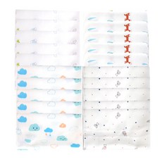 Avade 八字紗手帕20片I型套裝