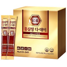 뉴트리디데이 홍삼정 디데이 30개입 + 쇼핑백, 10g, 1세트, 30회분
