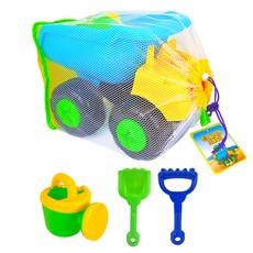 YeSaem 卡車沙灘玩具籃, 隨機出貨, 560g