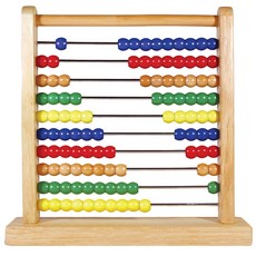 Melissa&Doug 美國瑪莉莎 木珠計數遊戲組 MD0493, 混色