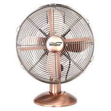 Windpia 金屬風扇 30cm, WF-1200, 金黃色