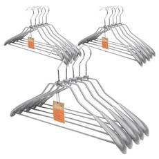 Nature Living 西裝基本款衣架, 灰色, 15個