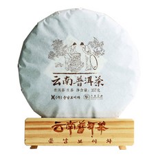 2017雲南普洱生茶茶餅, 357g, 1個