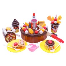 TOYCO KOREA 蛋糕切割玩具, 巧克力