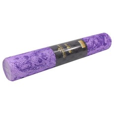 고무나라 필라테스 EVA 폼롤러 + 운동가이드, 퍼플마블, 1개