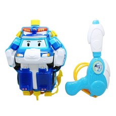 위니코니 폴리미니 배낭물총, 혼합 색상, 1개