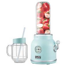 KITCHEN FLOWER Retro迷你果汁機, KEM-SB2500M（全新）