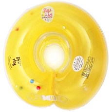 Dr.ring 嬰兒游泳脖圈 32cm, 黃色的