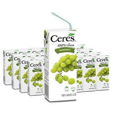세레스 청포도 주스, 200ml, 24개