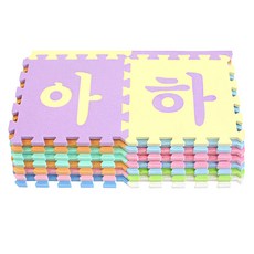 아이엘 EVA 퍼즐매트 14장, 한글