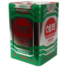 해표 식용유, 18L, 1개