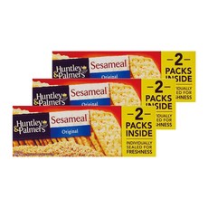 Huntley&Palmers 芝麻餅乾 原味, 200g, 3盒