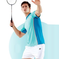 YONEX 男款拼色運動短袖T恤 61TS012MMT+3分褲 61PH001UWH