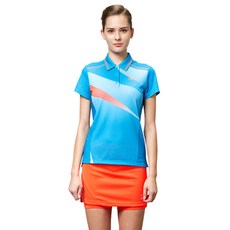 YONEX 女子運動T-襯衫61TS039FBL +裙子61PS002FCO上下設置