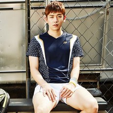 YONEX 男士運動T恤 73TS015+短褲套裝 71PH007