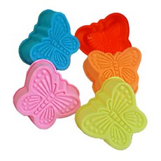 Libre 蠟燭石膏空氣清新劑肥皂矽膠模具蝴蝶 1 球 5p, 隨機發貨