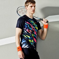 YONEX 男款圓形短袖上衣 73TS039MNV