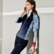 YONEX 女款拼色長袖外套 73WU008FNV