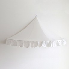 CASA VERDE 雪花半圓床幔, 單一顏色