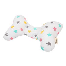 Coney Island 圖案印花絲質造型頸枕, 北歐風 星星款