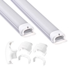 Declu Cable Deco Plus 2入 雙層款牆面用電線保護管, 淺灰色 + 白色蓋, 1個