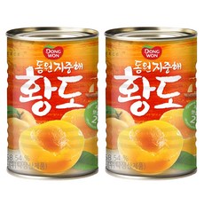 동원 지중해 황도, 820g, 2개