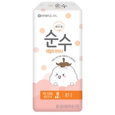 좋은느낌 순수 팬티라이너, 81개입, 1개, 롱