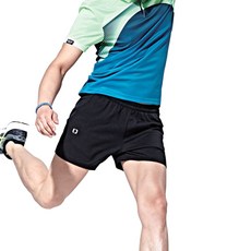 PGNC 男款印花運動T恤+短褲