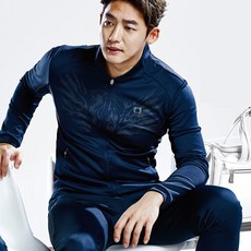 PGNC 男款運動長袖外套+素色長褲