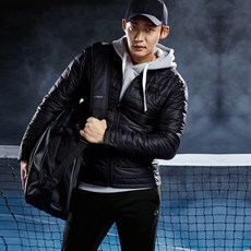 패기앤코 남성용 배드민턴 자켓 JK-521 + 긴바지 NTP-3004 상하의 세트