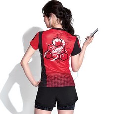 PGNC 印花短袖T恤 GST-2012+短褲 FTP-220