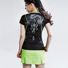 PGNC 女款T恤 GST2017+裙子 SM205 運動上裝和下裝套裝