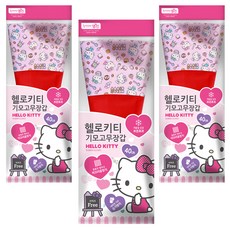 Home edition MYUNGJIN Hello Kitty 橡膠手套, 粉色, 3雙