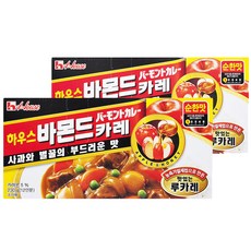 하우스 바몬드카레 순한맛, 230g, 2개