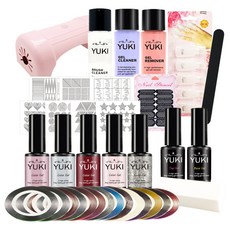 YUKI Gel Nail C Set, 36種, 1套