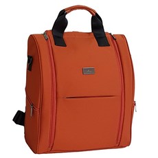 AMORR 大容量掀蓋式後背包, 深橘色